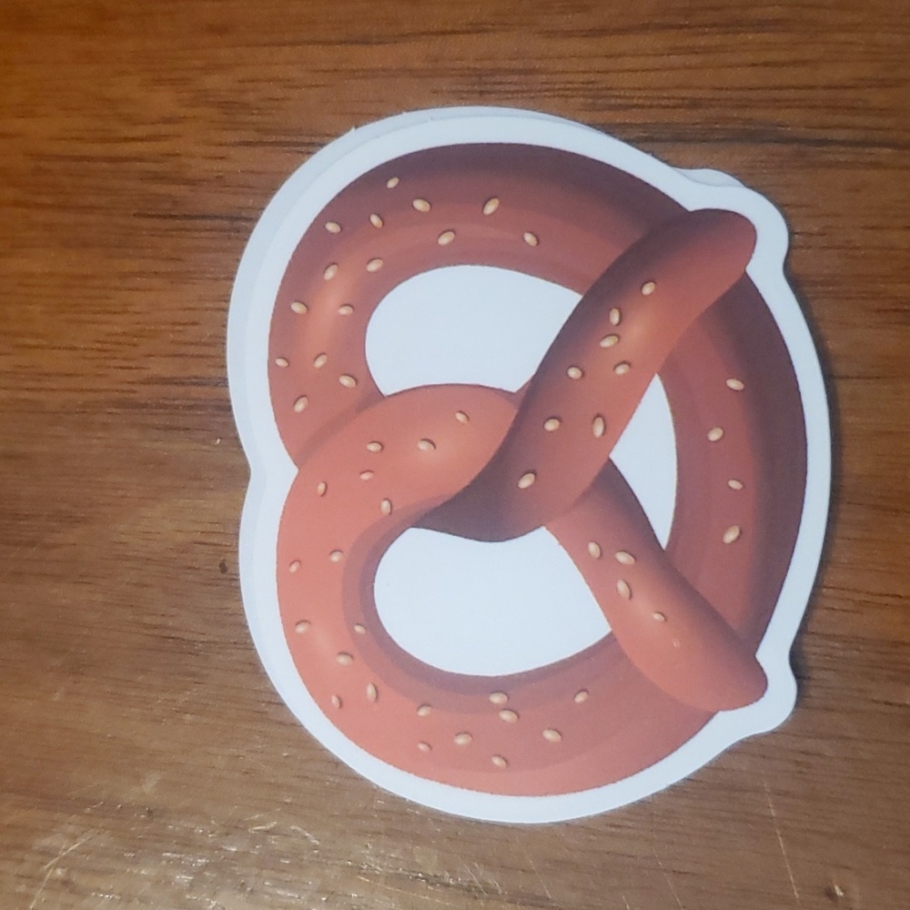 Pretzel Sticker